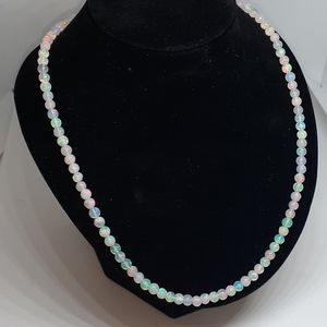 Opal Welo Ethiopian natural 925 sterling silver